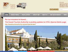 Tablet Screenshot of fugazitravel.com